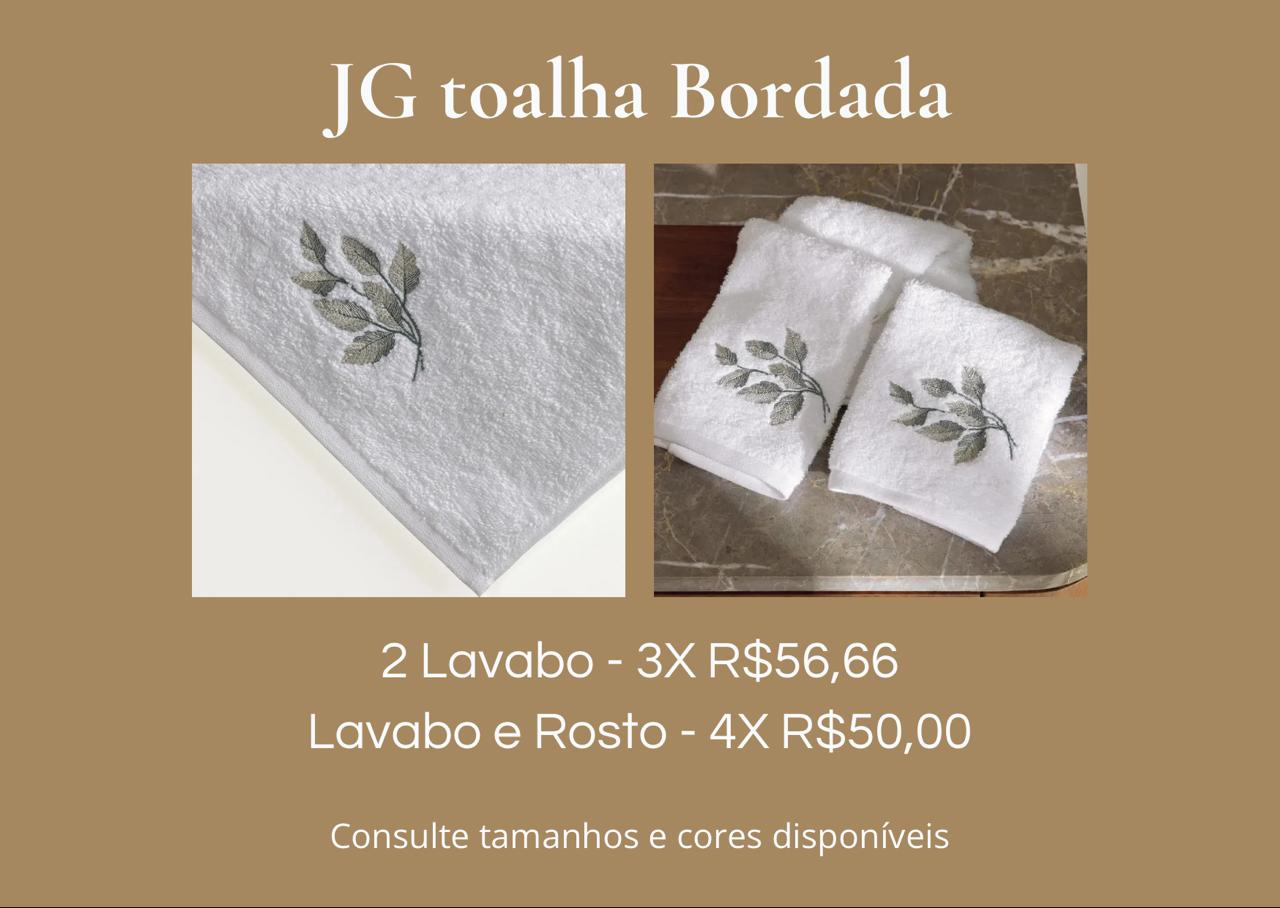 JG Toalha Bordada